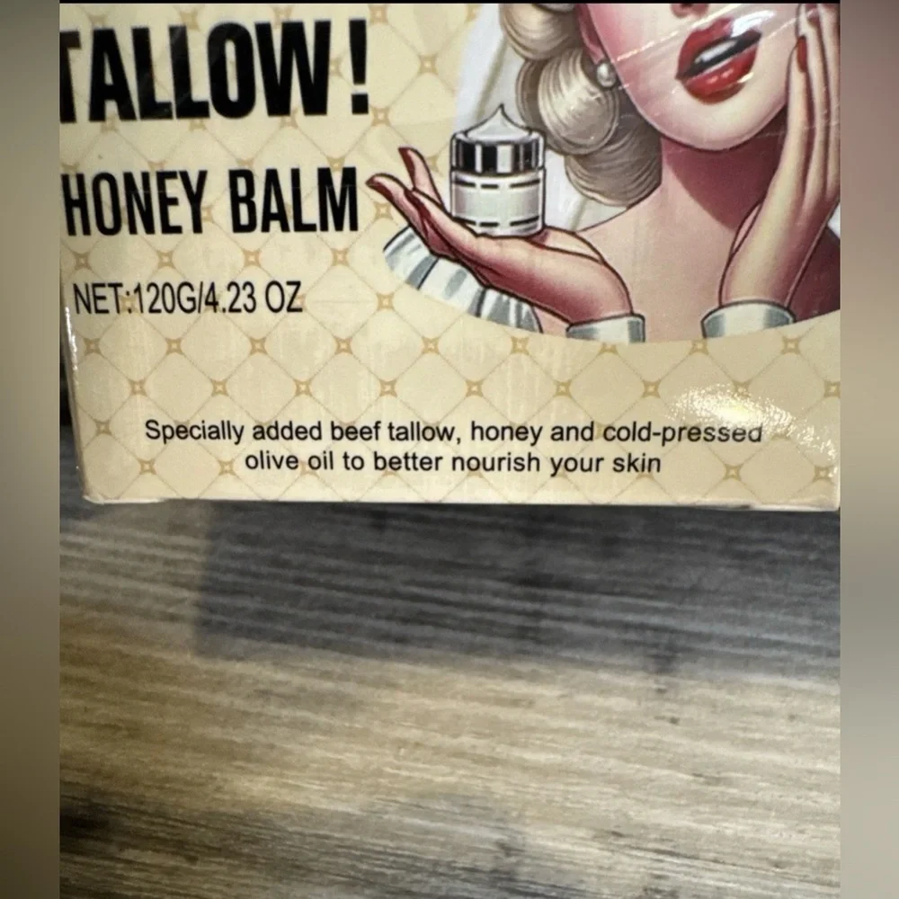 2x Whipped Beef Facial Tallow Manuka Honey Balm Anti Aging Cream Lot